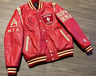 Chaqueta personalizada Delta Sigma Theta chaquetas de línea de hermandad griega DST personalizadas con logotipo universitario personalizado