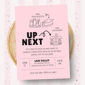 College Send Off Party Invitation Trunk Party Invitation, College or University Going Away Party Invite College Send Off Digital Invitation