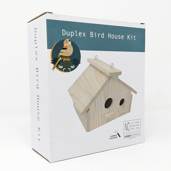 Birdhouse Kit for Adults Etsy