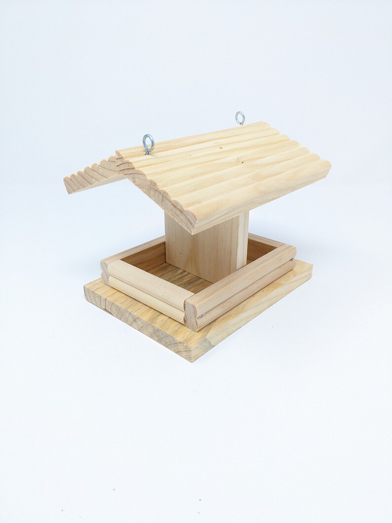 Log Cabin Bird Feeder Kit Etsy