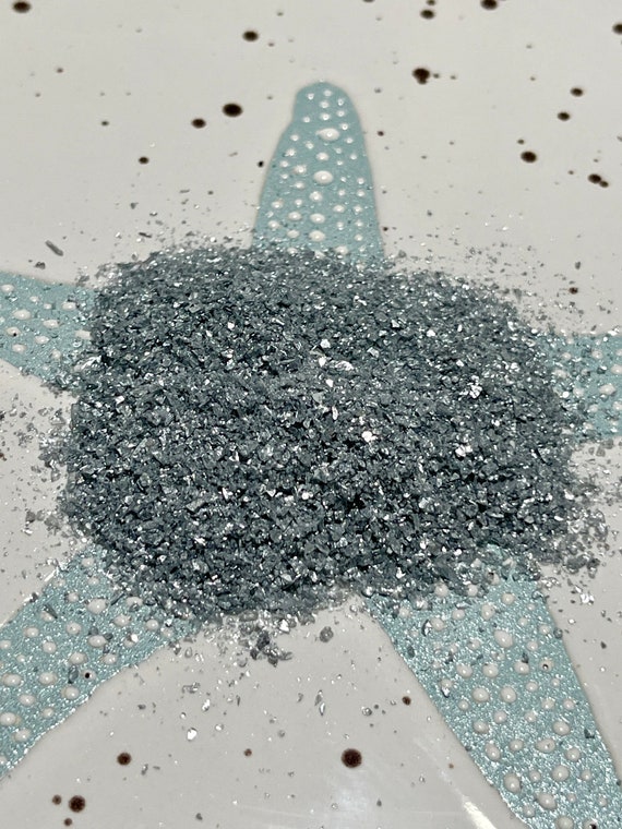 Crushed Glass - Silver