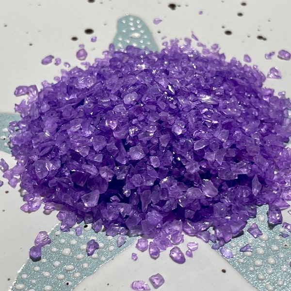 Crushed Glass Purple Fine