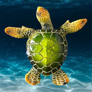 Figurina di tartaruga marina