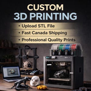 3D Printing Service | Print Your STL File | Rapid Prototypes & Functional Parts | Canada