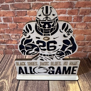 Penn State Football Standup - All Game  - decorative man cave, dorm, etc.