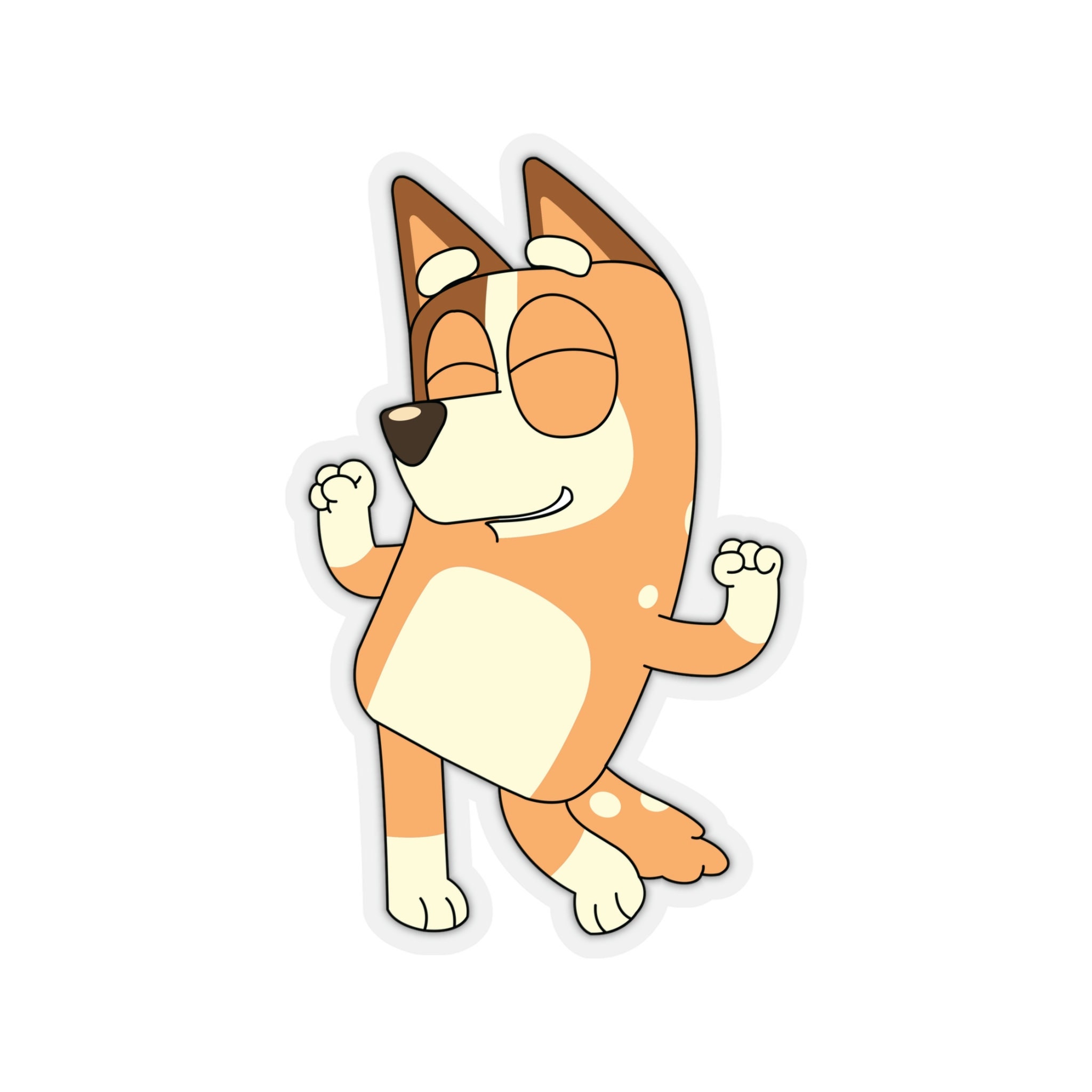 Bluey Chili Dancing Stickers Etsy