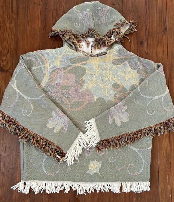 Repurposed Blanket Hoodie Etsy