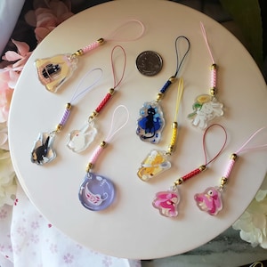 Shojo Mascots Mini Charms