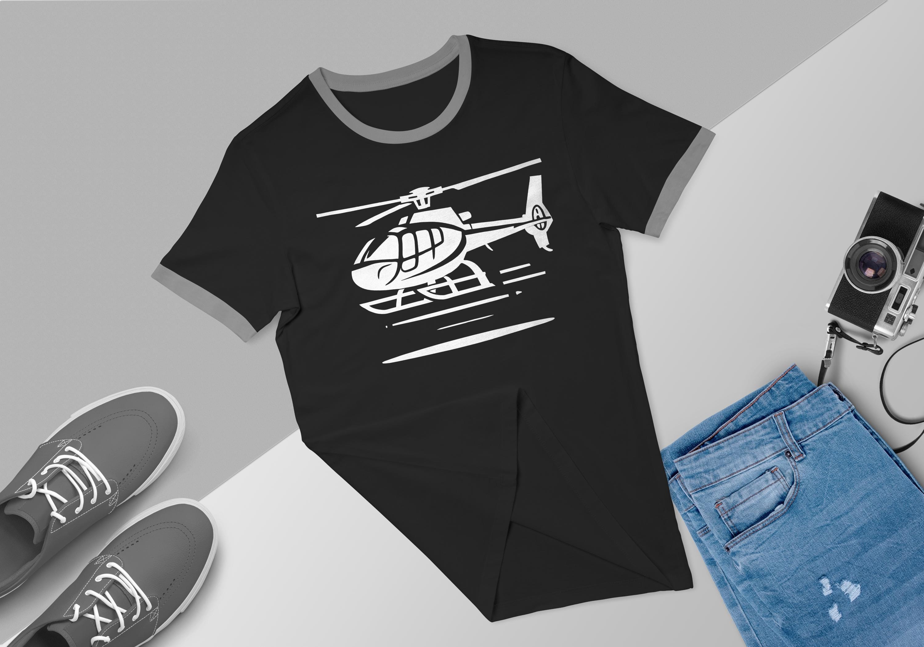 Helicopter Svg Cut File Pilot Aviation Aircraft Chopper Flight ...