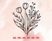 garden icon svg, cricut flower files, flower shapes svg, dxf, citragraphics, flowers png, retro flower svg, cute flower svg, floral swag svg