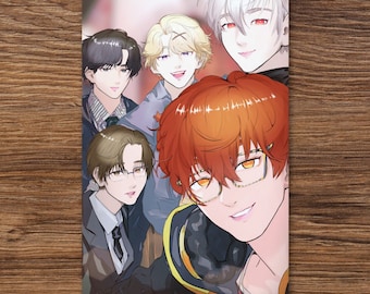 Mystic Messenger RFA X Ssum Artstyle 707 Jaehee Zen Jumin Yoosung