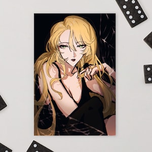 Rika + Spider Carte postale messager mystique