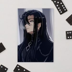 Capitano Dragon Sovereign Fan Design Postcard