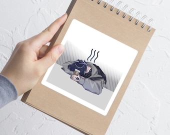 College Student Wanderer Scaramouche sticker