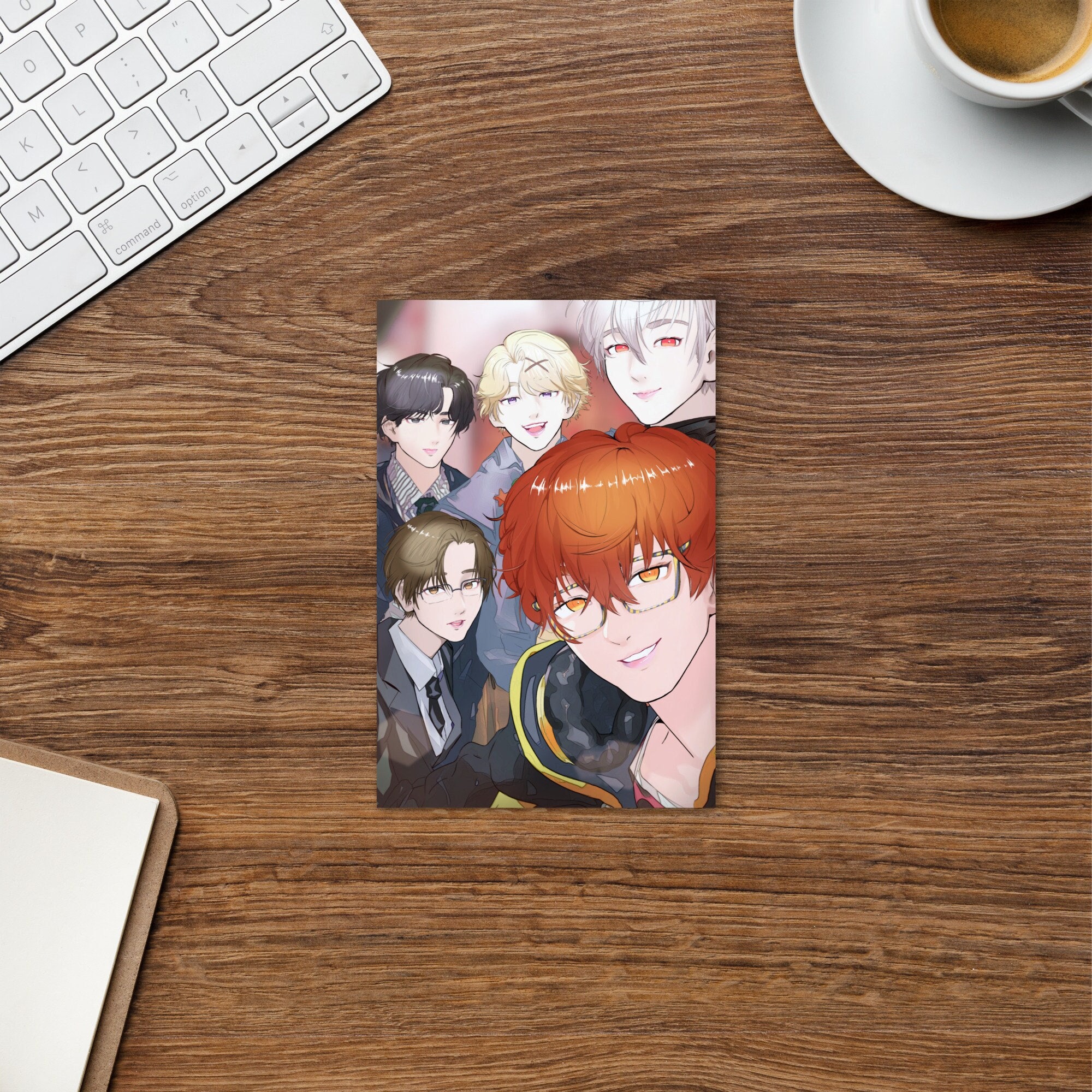 ユジントレカ Mystic Messenger RFA X Ssum Artstyle 707 Jaehee Zen Jumin Yoosung