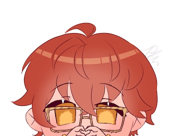 707 Peeker Sticker Version B Mystic Messenger