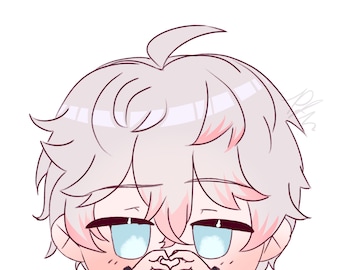 Unknown Peeker Sticker Mystic Messenger