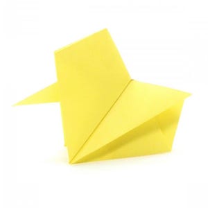 Origami babykuiken - kleur- en maatvariatie - mat origamipapier - 2 inch/3 inch/4 inch - beeldje