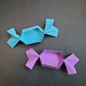 Origamipapier snoepdoos