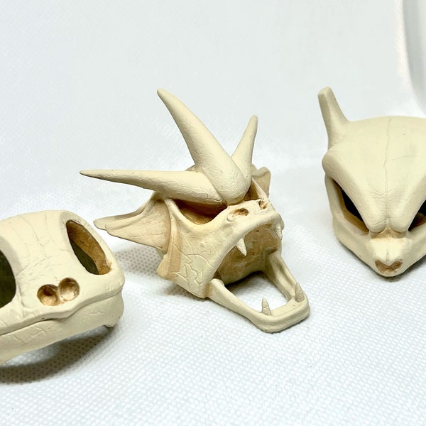 Made to Order Handpainted 3D Printed Poké Skulls