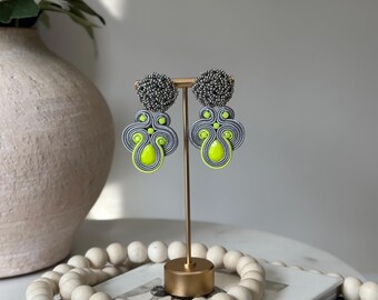 Beaded Handmade Earring