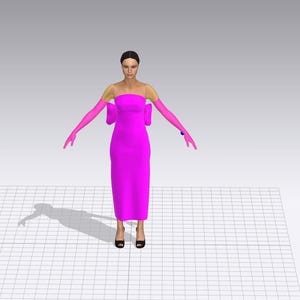dress clo3d