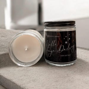Hello Feyre Darling Rhysand ACOTAR Candle