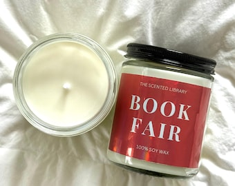 Book Fair Candle