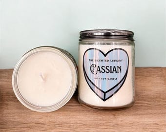 Cassian ACOTAR Book Candle