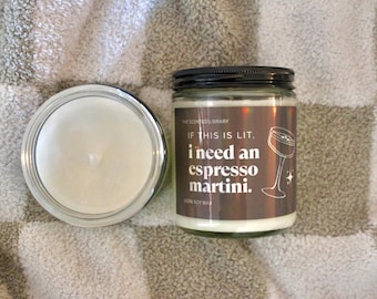 Vela de martini espresso