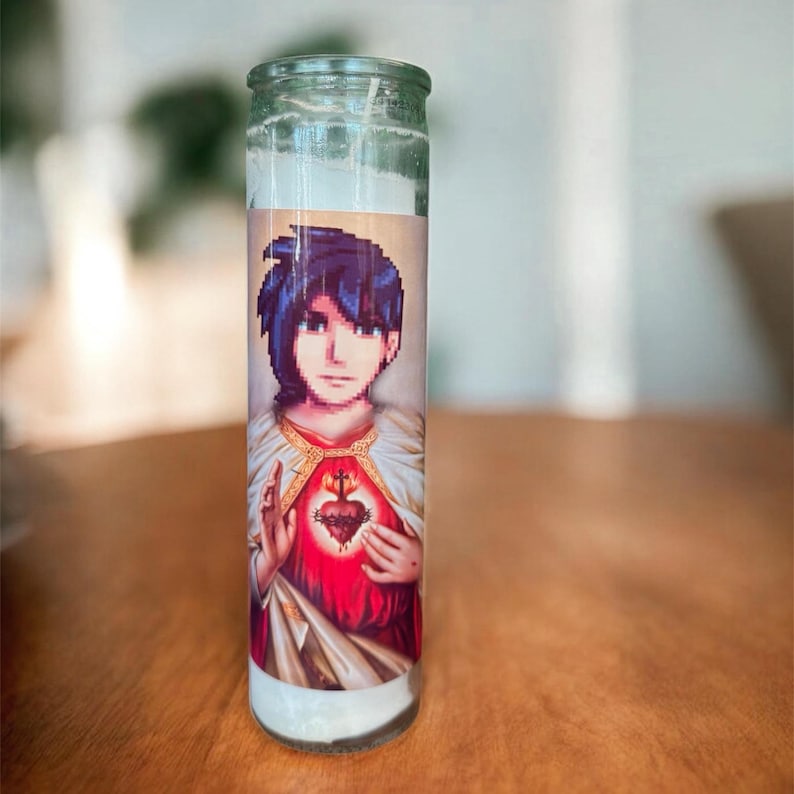 Sebastian Stardew Valley Prayer Candle image 1