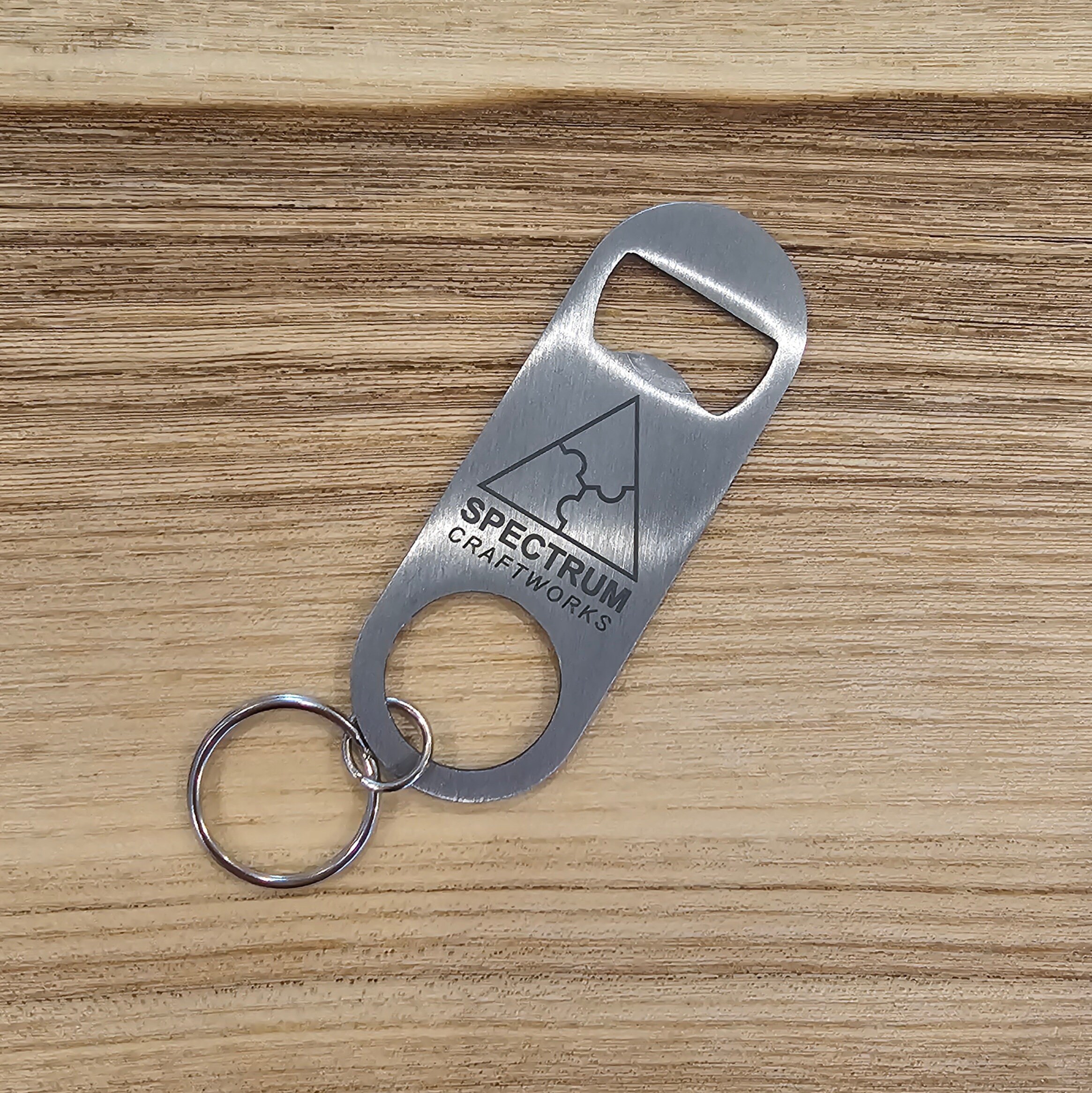 Engraved Keychain Bottle Opener, Stainless Steel Bottle Opener, Personalized Bottle Opener Keychain, Promotional Bottle Opener Keychain Gift