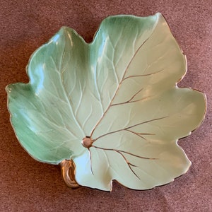 Royal Winston Crimwades Porcelain Leaf Dish.