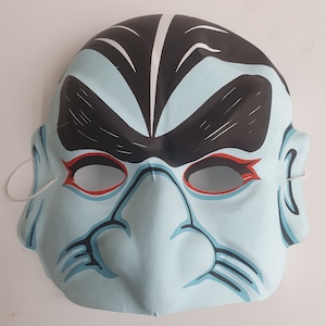 Vinatge 1980s Halloween Lone Star Mask Dracula Goul Dead Stock