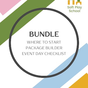 Bundle Deal! Soft Play School Resources, How to start a Soft Play Business