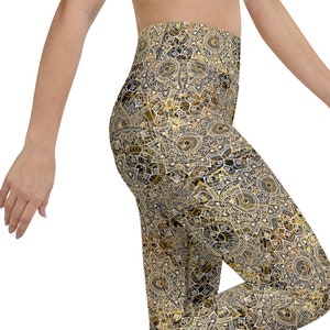 Mandala Yoga Leggings: High Waist Gym Fitness Pants