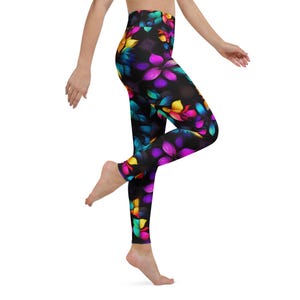 Mandala Yoga Leggings: Modern High Waist Gym Pants