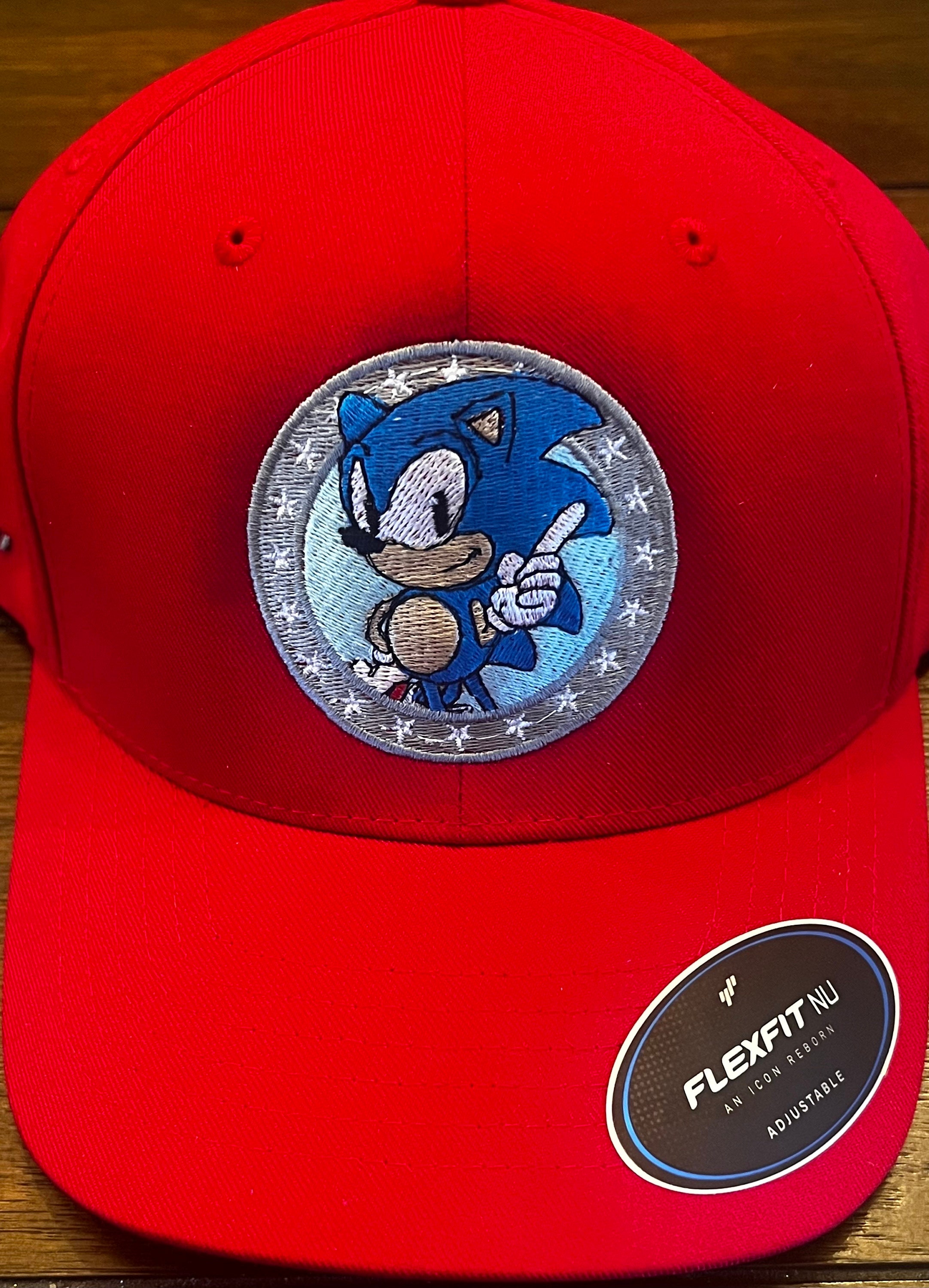 Sonic Hat Fit Flex Youth Etsy 