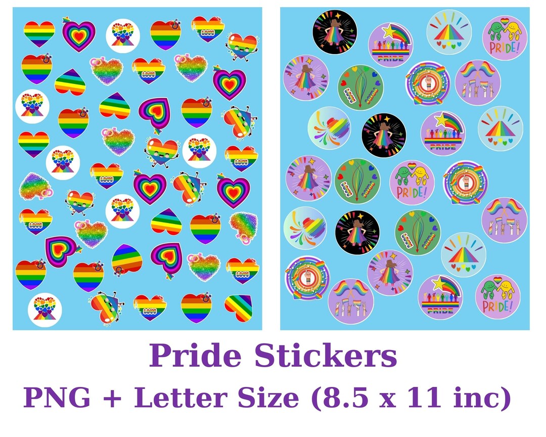 thumbnail image 2 of LGBTQ+ Pride Stickers – Gay Pride, Trans Rights, 'Don't Say Bill' Decals – 25 To 500 Pack 2 of 5