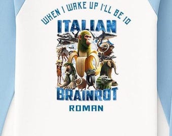 PERSONALISED ITALIAN BRAINROT Birthday Pyjamas for kids, Boys gamer pyjamas with name,  Kids brainrot gamer pyjamas with name