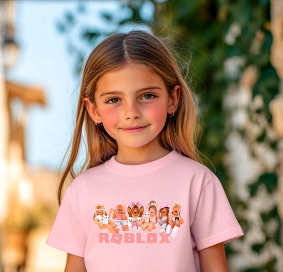 Roblox Girls Personalised T-shirt (OPTIONAL) | Personalised T-shirt for  Girls | Girls Birthday T-shirt | T-shirt With Name | Roblox T-shirt - Etsy  UK