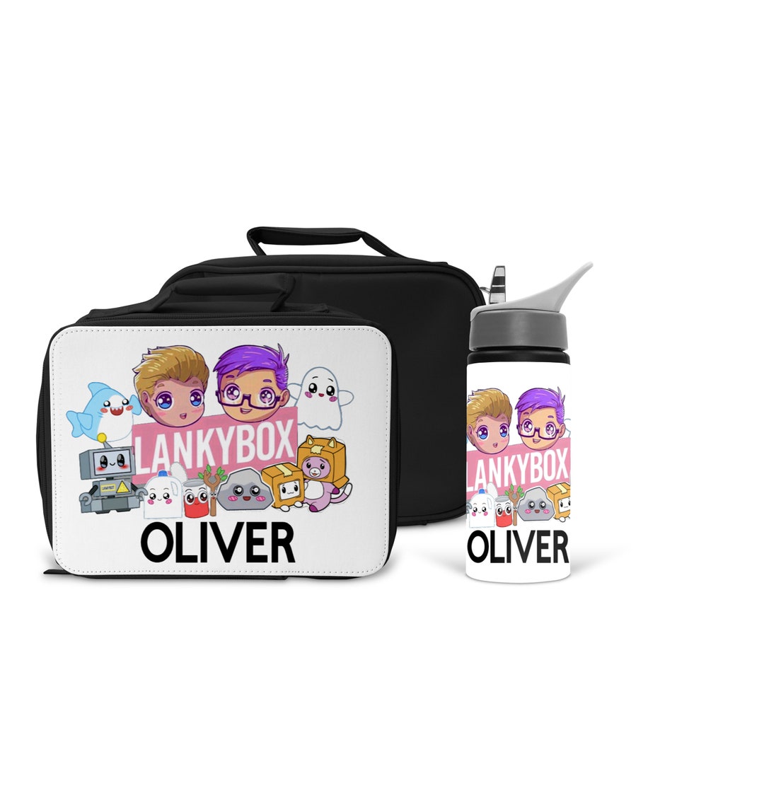 PERSONALISED LANKYBOX Lunch Bag and Bottle Set Etsy UK