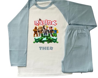 Personalised (optional) Roblox Pyjamas pjs