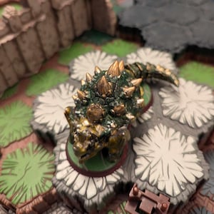 Heroscape Tank the Tutle (includes card and  figure)