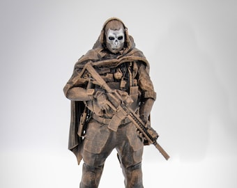 Task Force Operator Ghost 3D Printed Head Sculpt unfinished - Etsy