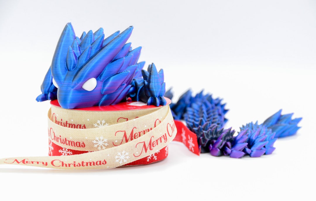 Awesome Articulated Multicolor 3d Printed Dragon 21 Long Authorized