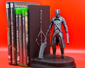 Bloodborne Hunter Bookend hand painted 3d printed model.