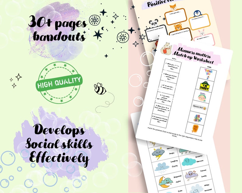 Autism Social Skills Workbook: Fun Activities for Kids image 4