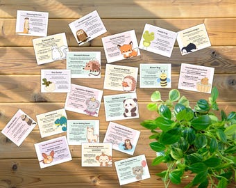 Cognitive distortion cards for kids CBT cards activities cognitive distortion reframe bugs cognitive distortion worksheet tools CBT cards