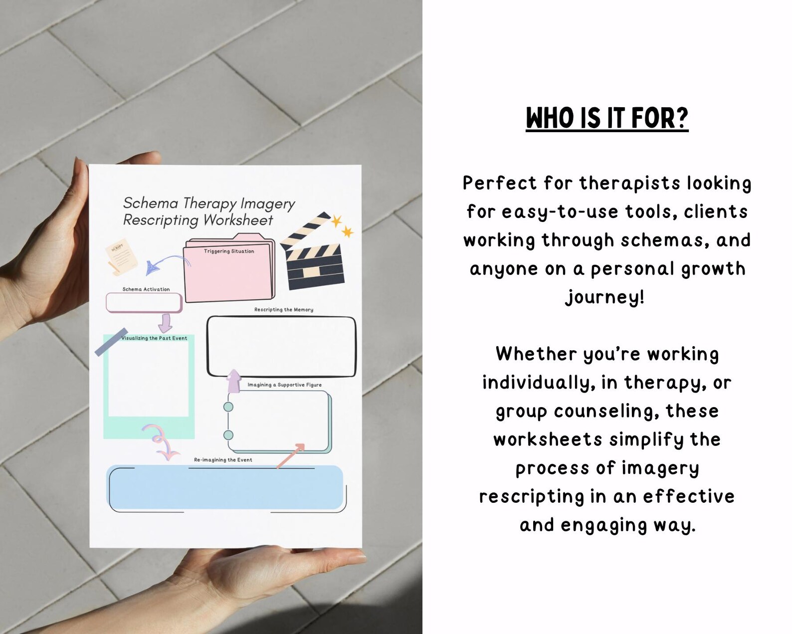 Schema Therapy Worksheets, Schema Imagery Rescripting Worksheets ...